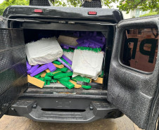 PCPR incinera mais de uma tonelada de entorpecente em Cruzeiro do Oeste