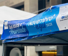 PCPR participa de campanha em alusão ao Novembro Azul em Curitiba