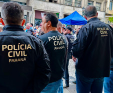 PCPR participa de campanha em alusão ao Novembro Azul em Curitiba