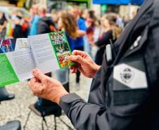 PCPR participa de campanha em alusão ao Novembro Azul em Curitiba