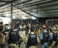 Polícias do Paraná prendem 25 integrantes de organização que movimentava 1,5 tonelada de drogas por mês