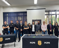 PCPR restitui aos reais proprietários 40 celulares recuperados em Apucarana