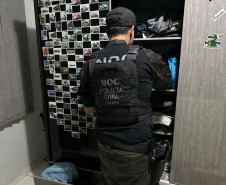 Polícias do Paraná prendem 25 integrantes de organização que movimentava 1,5 tonelada de drogas por mês