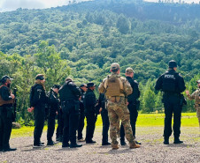 PCPR prepara servidores para o uso de fuzis durante o Verão Maior Paraná