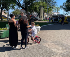 PCPR participa de palestra em campanha de enfrentamento à violência doméstica Araucária