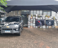 PCPR e PMPR apreendem mais de 4 toneladas de maconha em São Miguel do Iguaçu