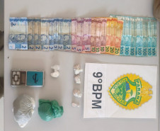 PCPR e PMPR prendem homem em flagrante por tráfico de drogas em Paranaguá