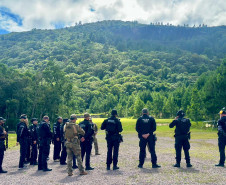 PCPR prepara servidores para o uso de fuzis durante o Verão Maior Paraná