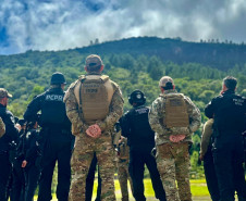 PCPR prepara servidores para o uso de fuzis durante o Verão Maior Paraná