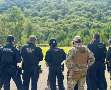 PCPR prepara servidores para o uso de fuzis durante o Verão Maior Paraná