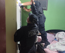 PCPR e PCSC prendem homem por furto mediante arrombamento ocorrido em Cascavel