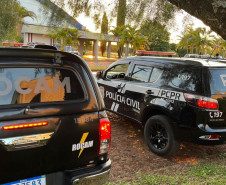 PCPR prende 56 pessoas durante megaoperação contra organização criminosa no Paraná 