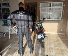 PCPR cumpre buscas contra suspeitos de praticar manobras ilegais com motocicletas