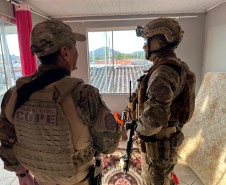 Polícias do Paraná desencadeiam operação no Litoral e prendem 40 pessoas