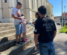 PCPR participa de palestra em campanha de enfrentamento à violência doméstica Araucária