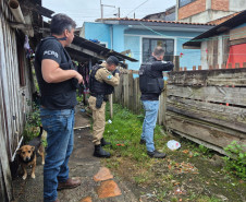 PCPR e PMPR prendem irmão suspeitos de homicídio ocorrido em Castro