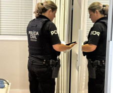 PCPR cumpre buscas em operação contra corrupção em Tamarana