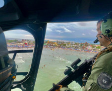 PCPR faz voos de polícia judiciária no Litoral do Estado durante o Verão Maior Paraná 