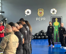 PCPR prepara servidores para uso de armas não letais durante o Verão Maior Paraná