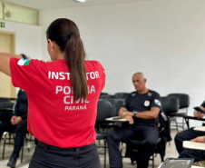 PCPR prepara servidores para uso de armas não letais durante o Verão Maior Paraná