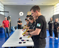PCPR prepara servidores para uso de armas não letais durante o Verão Maior Paraná