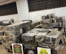 PCPR, PMPR e PF prendem três pessoas e apreendem quase 4 toneladas de maconha em Santa Helena 