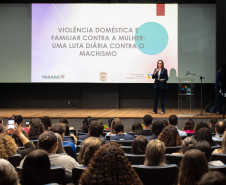 PCPR realiza palestra sobre conscientização e prevenção da violência doméstica em Foz do Iguaçu