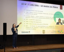 PCPR realiza palestra sobre conscientização e prevenção da violência doméstica em Foz do Iguaçu