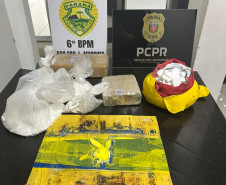PCPR prende três pessoas e apreende drogas durante operação em Foz do Iguaçu