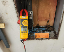 PCPR prende homem em flagrante por furto de energia e apreende veículo caracterizado com marca da concessionária em São José dos Pinhais