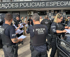 Operação da PCPR e PMPR prende cinco pessoas e apreende 528 quilos de fios de cobre no Paraná