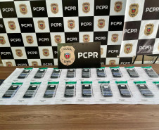 PCPR recupera e restitui 18 celulares aos donos em Francisco Beltrão