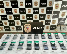 PCPR recupera e restitui 18 celulares aos donos em Francisco Beltrão