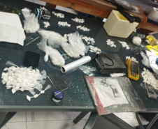 PCPR apreende drogas e produtos de origem criminosa em Ibiporã 