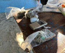 PCPR e PMPR prendem casal e apreendem cerca de meio quilo de maconha durante operação na Ilha Superagui