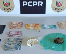 PCPR e PMPR prendem duas pessoas em operação contra o tráfico em Carlópolis