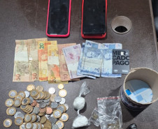 PCPR prende casal em flagrante por tráfico de drogas em Sertanópolis