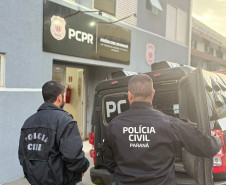 PCPR e PMPR prendem homem em flagrante por furto de equipamento industriais em Jaguariaíva