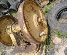 PCPR e PMPR prendem homem em flagrante por furto de equipamento industriais em Jaguariaíva