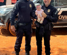 PCPR salva criança engasgada durante deslocamento após apreensão em São Miguel do Iguaçu