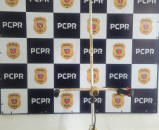PCPR prende homem em flagrante por receptação e recupera bem furtado em São Mateus do Sul