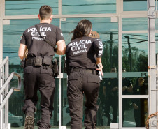 PCPR cumpre mandado de busca e apreensão durante investigação sobre homicídio do cachorro Abacate em Toledo