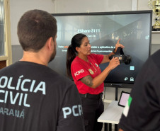 PCPR capacita primeira turma de instrutores para docência no uso de tasers