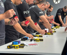 PCPR capacita primeira turma de instrutores para docência no uso de tasers
