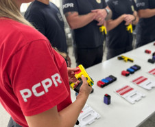 PCPR capacita primeira turma de instrutores para docência no uso de tasers