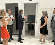 PCPR inaugura sala de parlatório na Central de Flagrantes de Curitiba