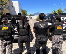 PCPR e Força Nacional prendem suspeito por homicídio ocorrido em Paranaguá