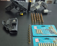 PCPR apreende armas de fogo e munições de calibre restrito durante operação em Reserva