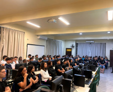 PCPR realiza palestra educativa em Colégio Estadual de Foz do Iguaçu 