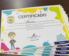 PCPR realiza projeto para aproximar jovens da realidade policial em Ponta Grossa